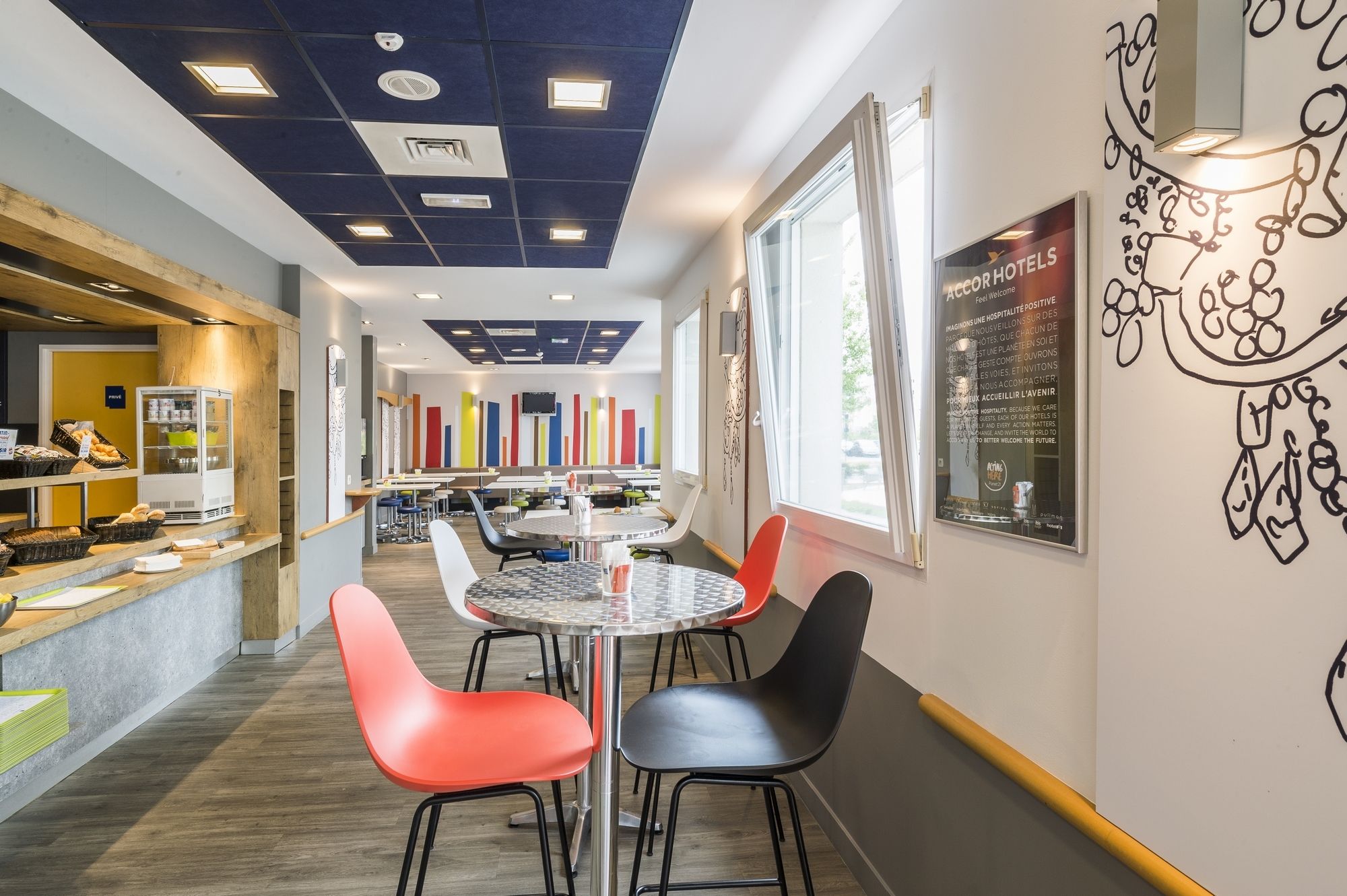 ibis budget Marne la Vallée Val d'Europe Montévrain Ristorante foto